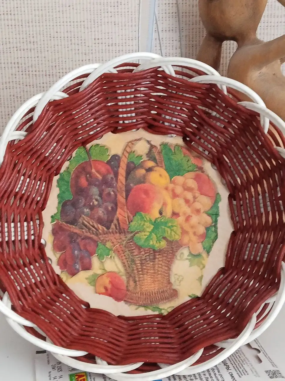 Корзиночки из искусственного ротанга - Барахолка в Саратов