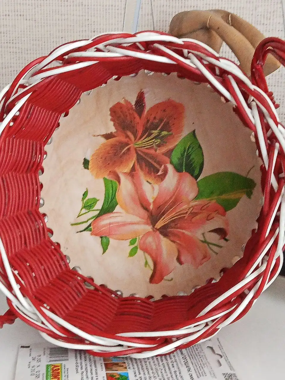 Корзиночки из искусственного ротанга - Барахолка в Юбилейный