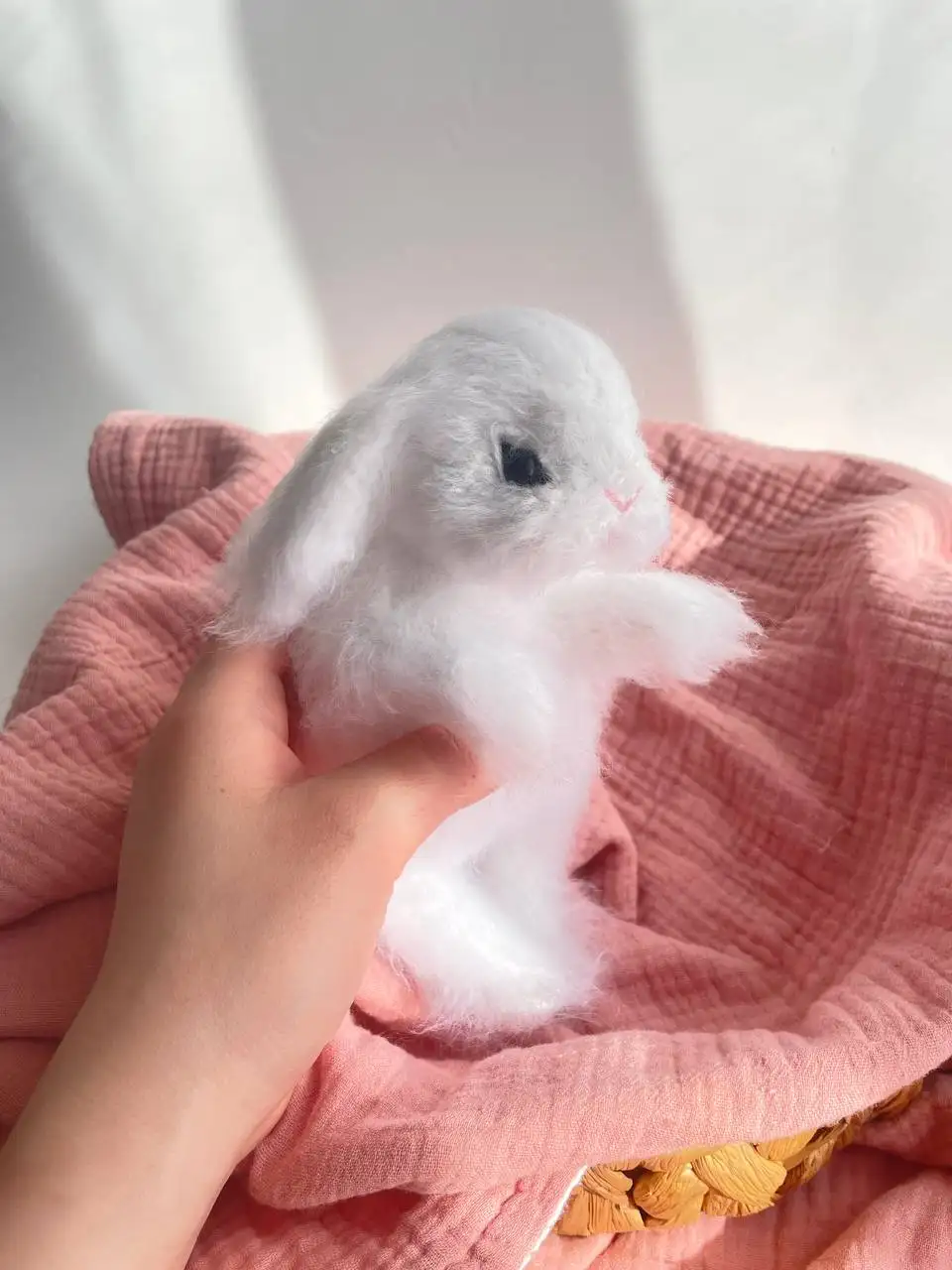 Зайка вязаный ручной работы - Рукоделие (Хобби и отдых) в Саратов