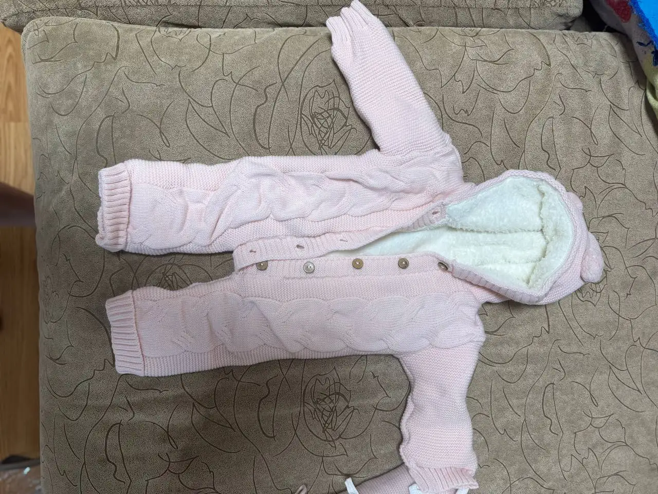 Комплект на выписку для девочки 56 размер зима/весна - Одежда для новорожденных (Товары для детей) в Саратов