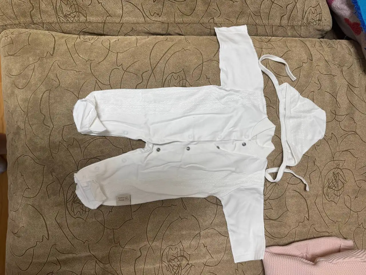 Комплект на выписку для девочки 56 размер зима/весна - Одежда для новорожденных (Товары для детей) в Саратов