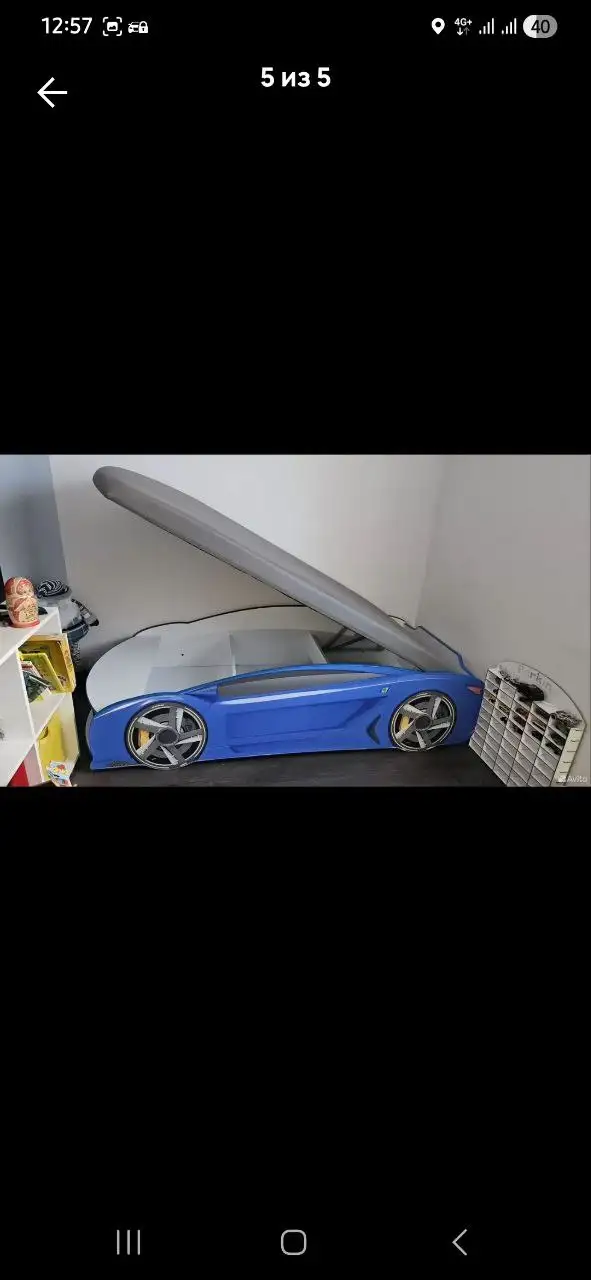 Продажа кровати-машинки Mercedes для детей - Детская мебель (Товары для детей) в Саратов