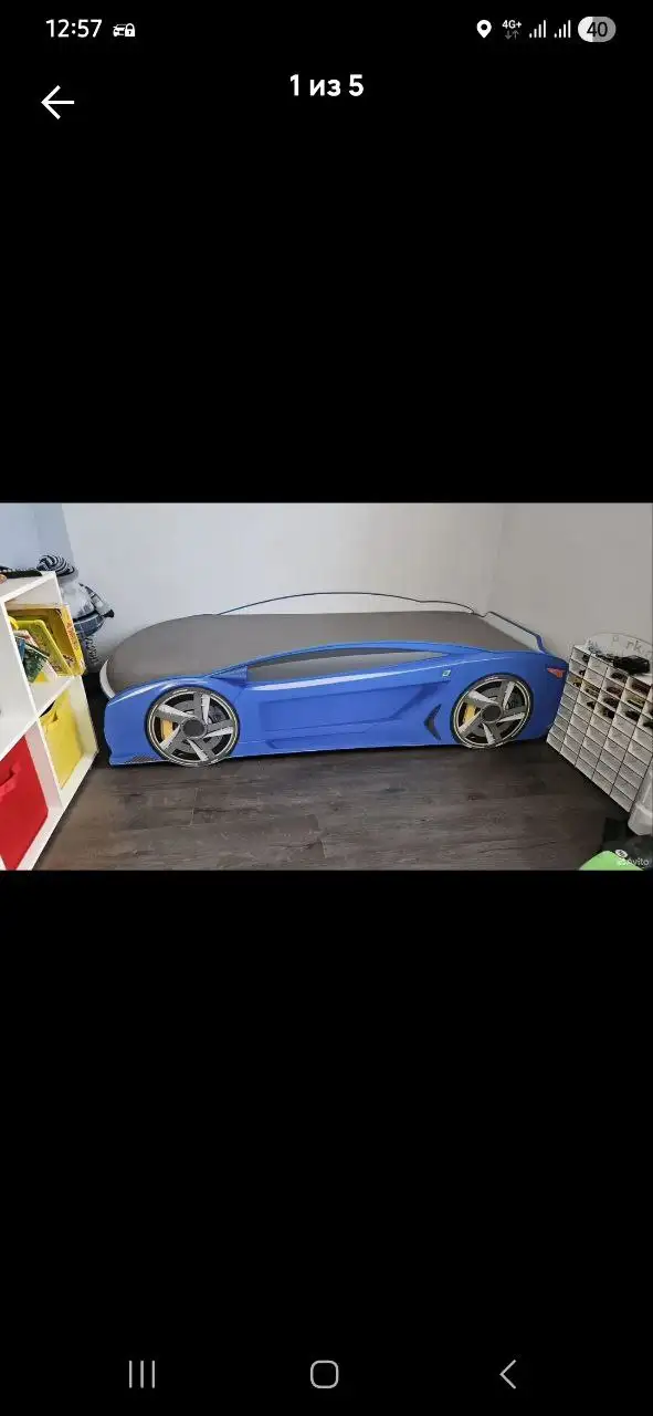 Продажа кровати-машинки Mercedes для детей - Детская мебель (Товары для детей) в Саратов