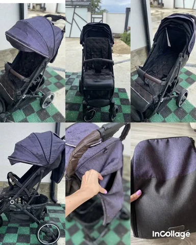 Прогулочная коляска Bubago Model A Royal purple - Ванночки и аксессуары в Саратов