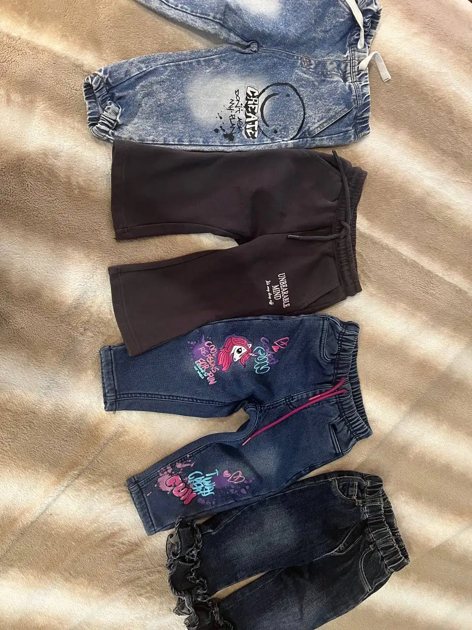 Джинсы и штаны на девочку размер 80-86 - Одежда (Товары для детей) в Саратов