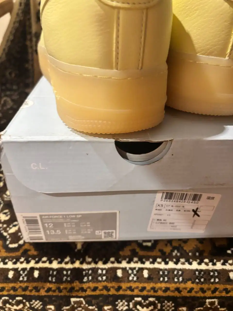 Кроссовки Nike Air Force 1 low Nocta размер 46 - Обувь (Одежда) в Саратов