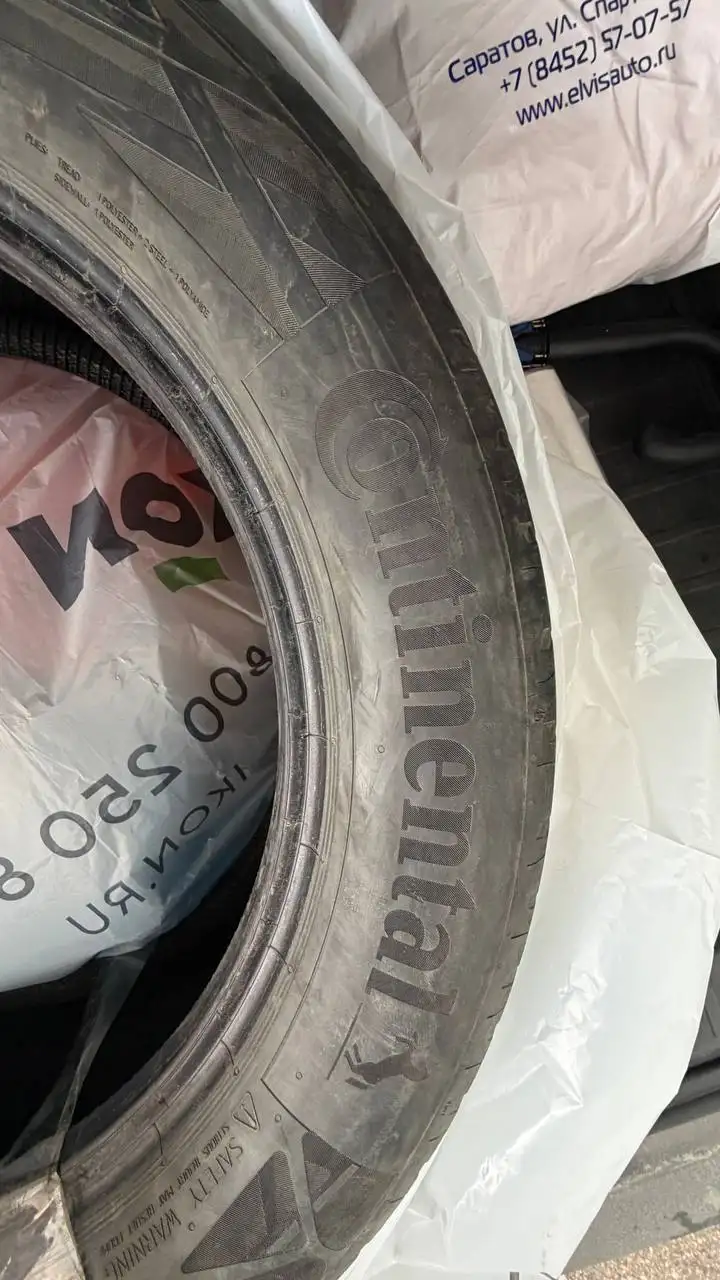 Продажа летней резины Continental R17 225/55 - Автошины (Барахолка) в Саратов
