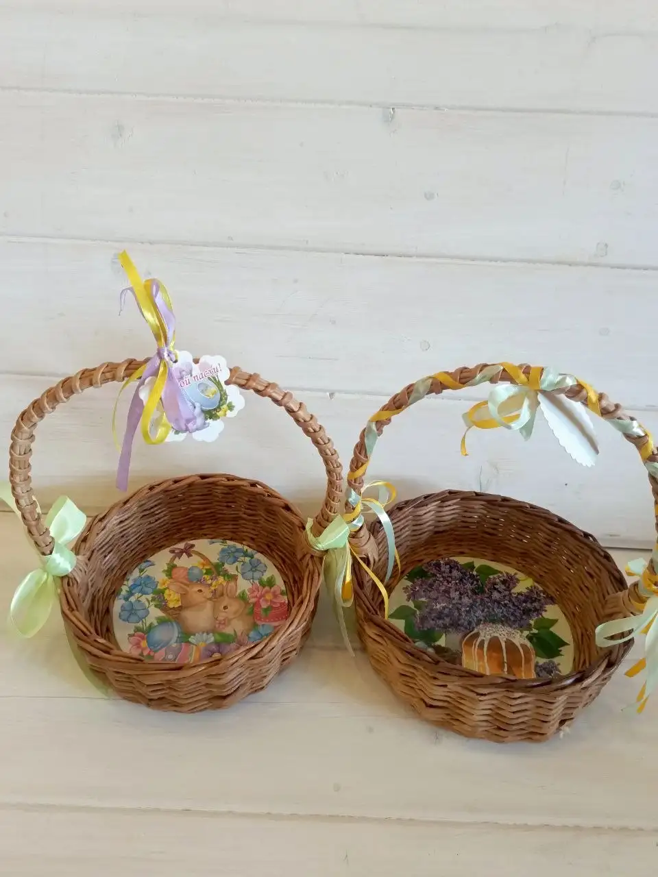 Продажа ручных корзин разных размеров - Ручная работа (Барахолка) в Юбилейный