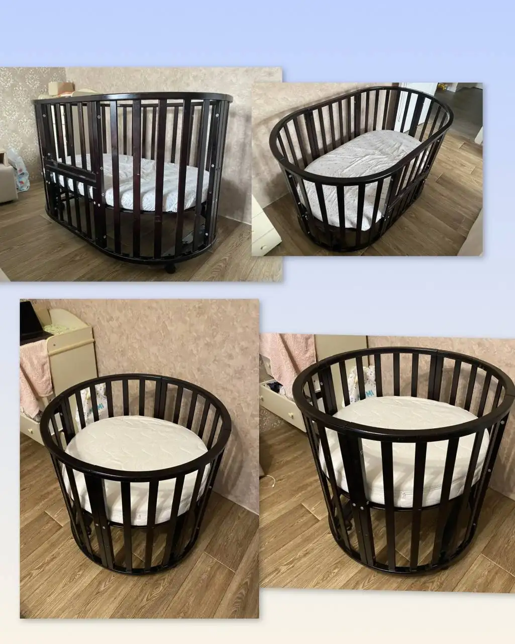 Продажа детской кроватки трансформера в хорошем состоянии - Детская мебель (Товары для детей) в Саратов