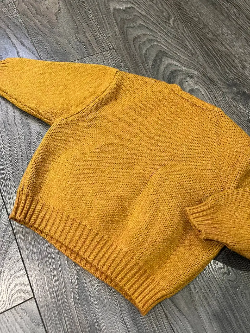 Модный теплый свитер горчичного цвета размер 90 - Свитера (Одежда) в Саратов