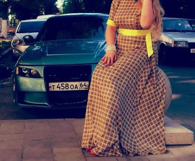 Турецкое летнее платье 48-50 размера - Одежда в Саратов