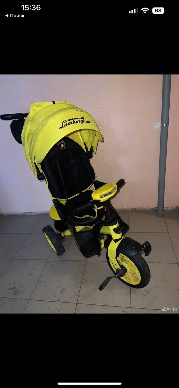 Детский трехколесный велосипед Lamborghini - Детский транспорт (Товары для детей) в Саратов