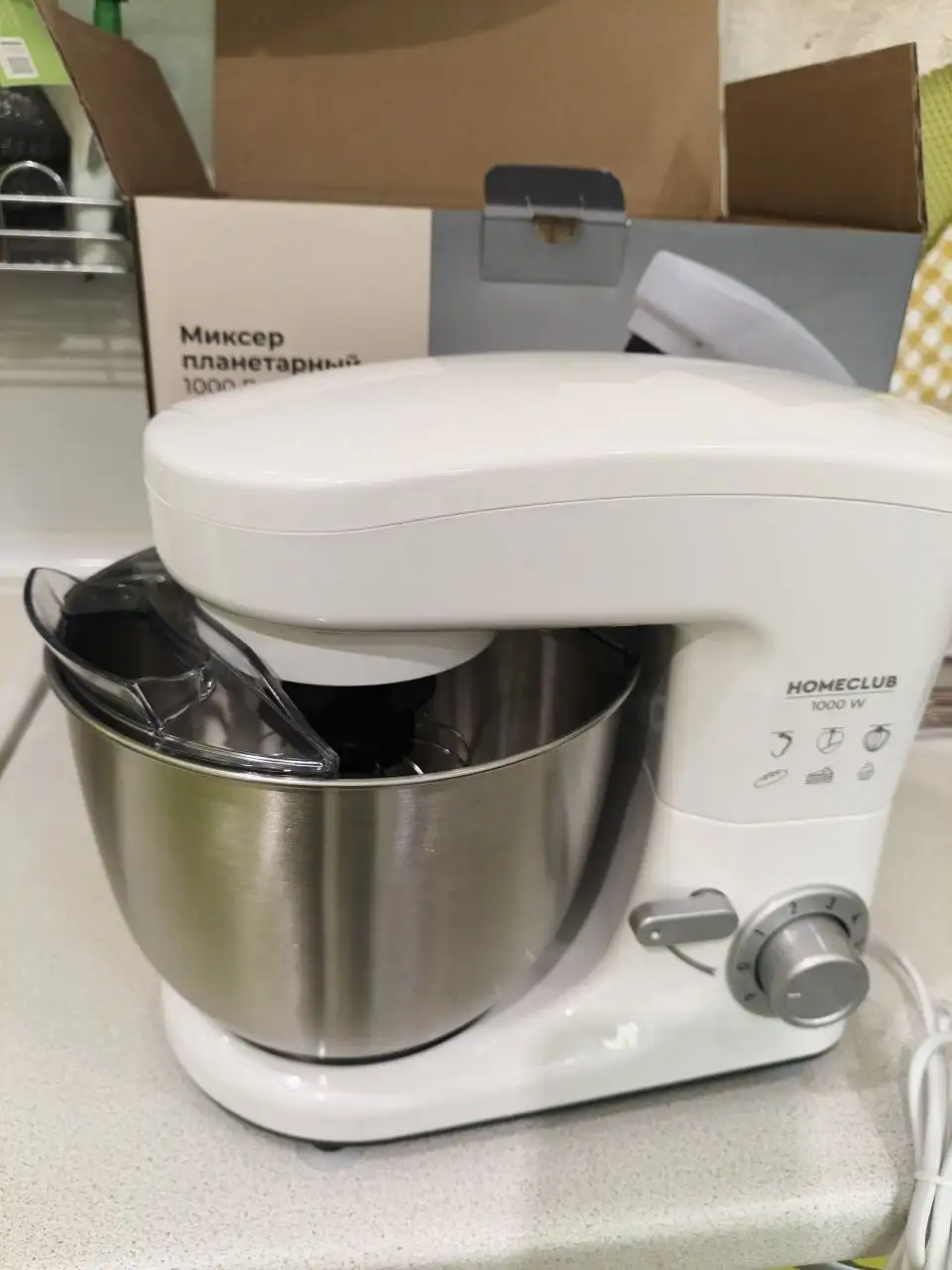 Планетарный миксер 1000Вт новый - Кухонная техника (Для дома и дачи) в Саратов
