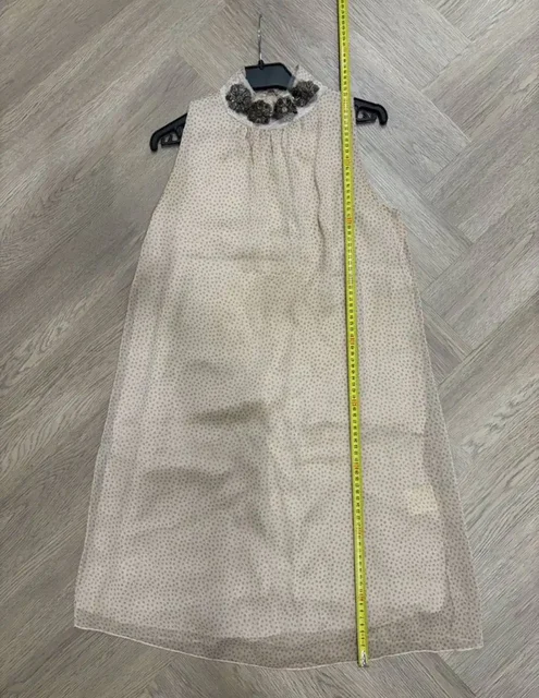 Бежевое платье-сарафан, размер 44 - Блузки в Саратов