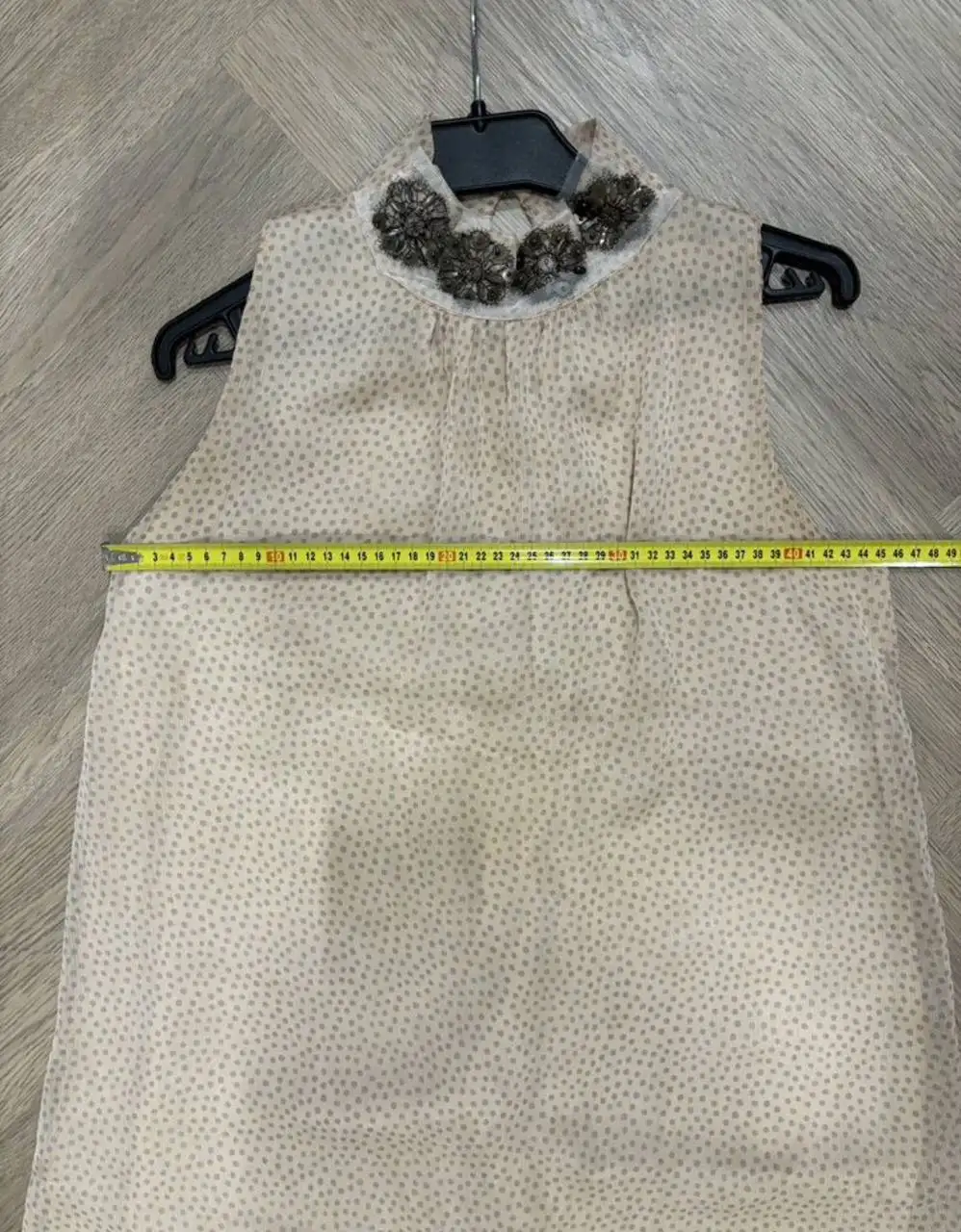 Бежевое платье-сарафан, размер 44 - Платья (Одежда) в Саратов