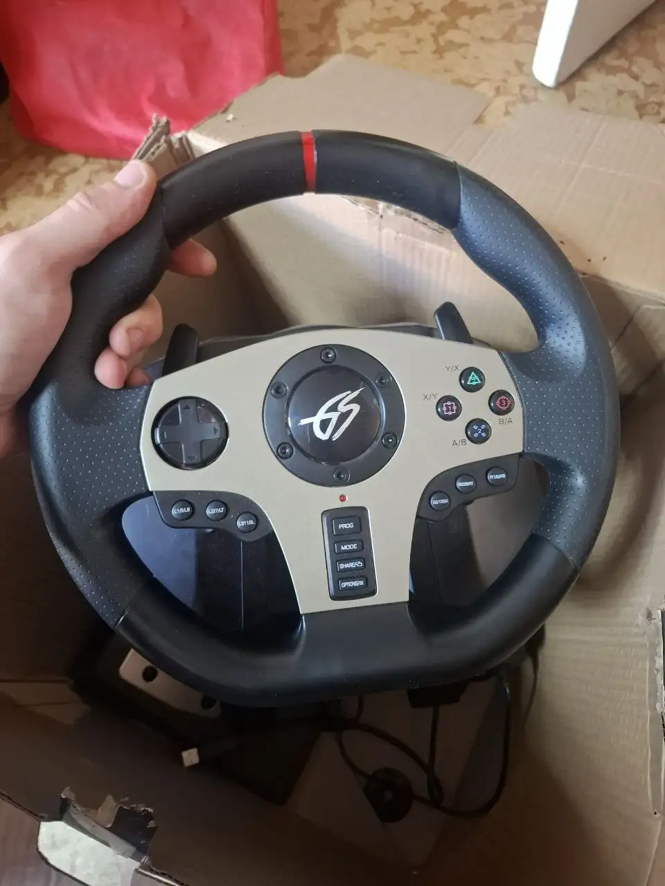 Продам руль для автосимулятора - Игровые аксессуары (Электроника) в Саратов