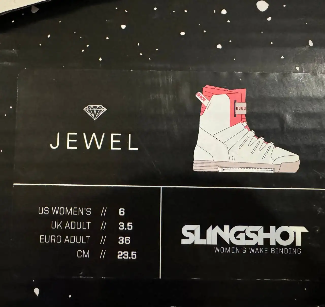 Ботинки для вейкборда Slingshot jewel 23,5 см - Спорт и отдых (Хобби и отдых) в Саратов