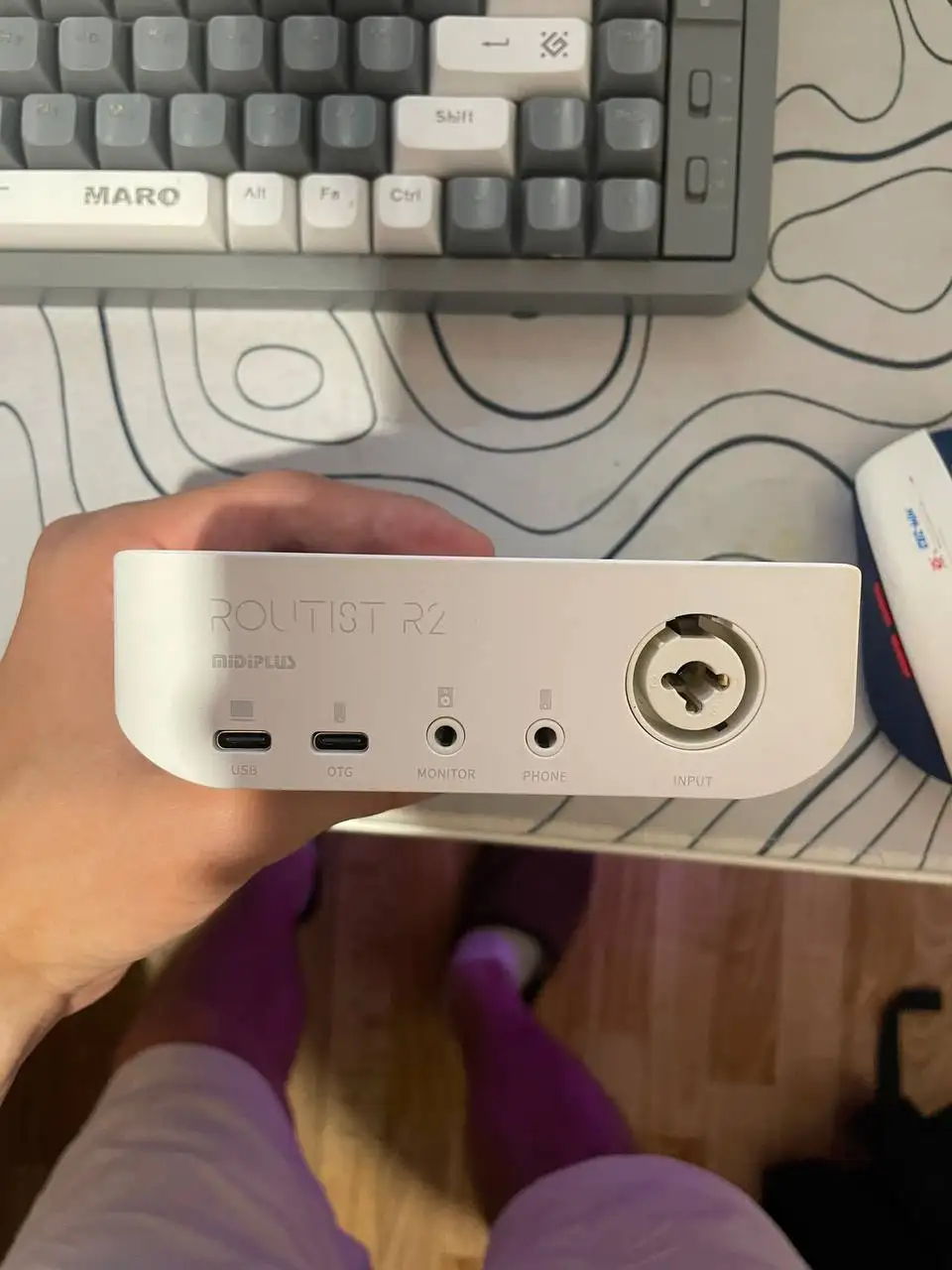 Продаю аудиоинтерфейс MIDIPLUS ROUTIST R2 - Аудиоинтерфейсы (Электроника) в Саратов