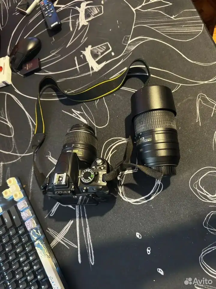 Nikon D3100 с объективом 55-300 - Фото и видеотехника (Электроника) в Саратов