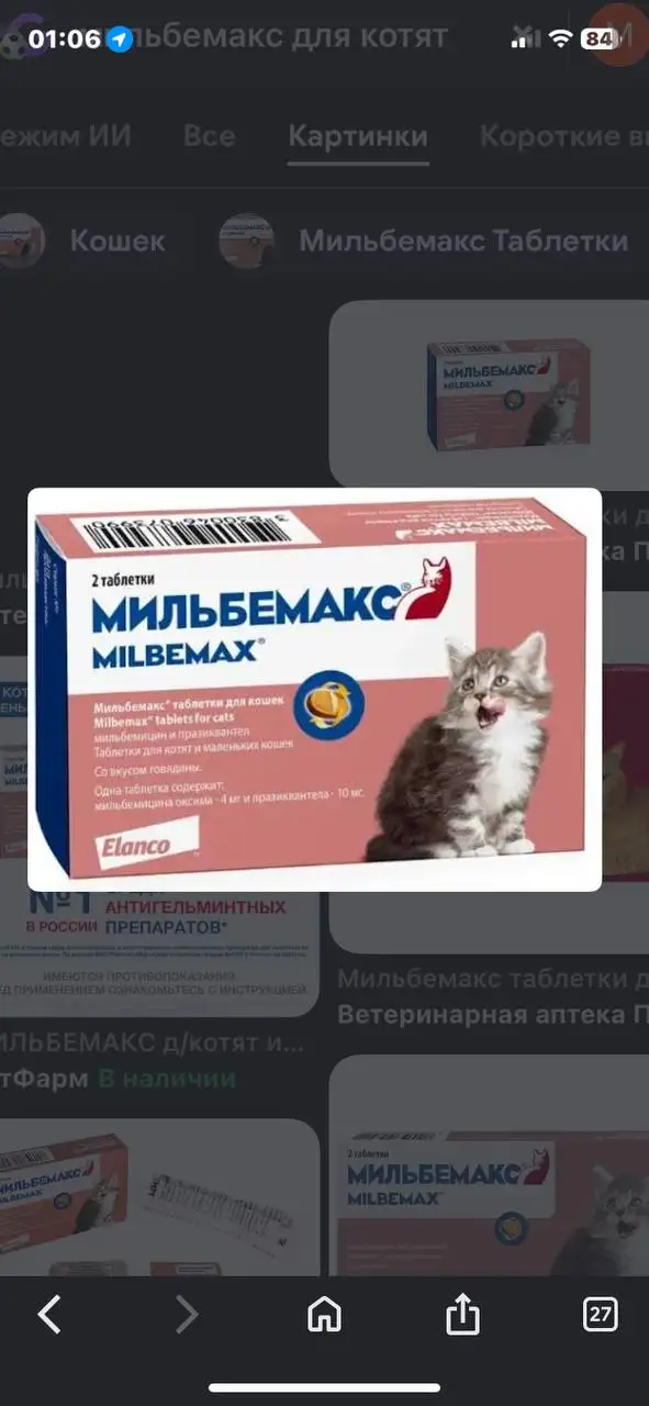 Таблетки для котенка консультация - Лекарства для животных (Животные) в Иркутск