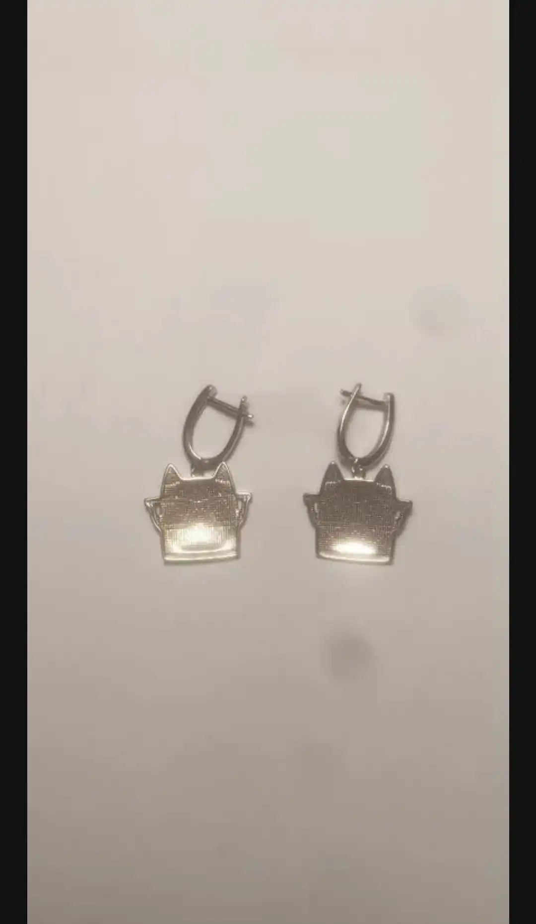 Серёжи от Соколов серебро 935 пробы с эмалью