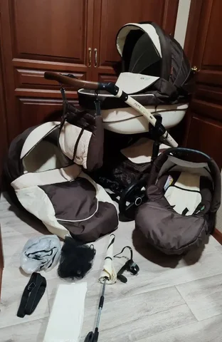 Коляска PEPE ECO plus 3в1 - Коляски в Тюмень