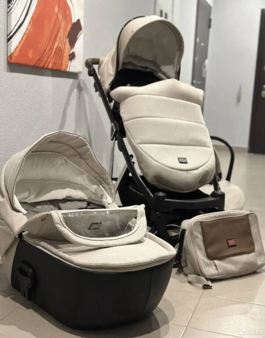Коляска Lixmom 3в1 в отличном состоянии - Коляски (Товары для детей) в Тюмень