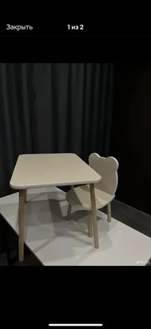 Детский стол и стульчик IKEA - Одежда для детей в Тюмень