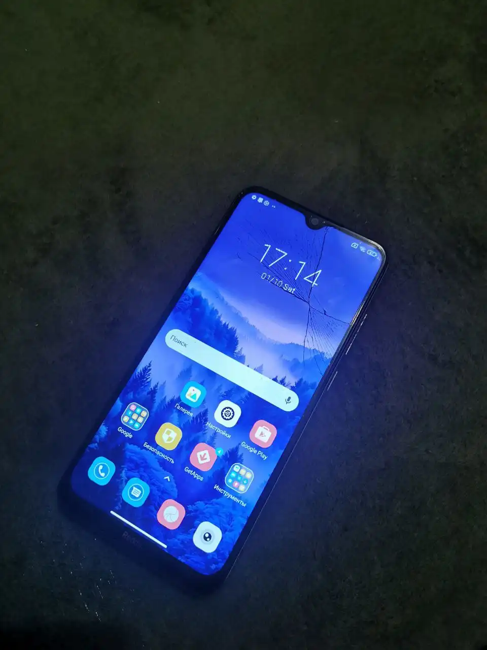 Продам смартфон Redmi Note 8 с разбитым экраном - Смартфоны (Электроника) в Тюмень