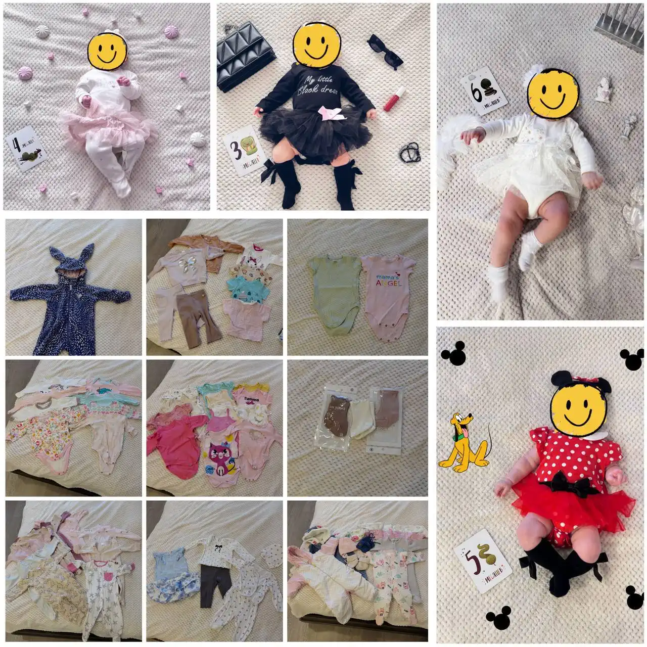 Два больших пакета детской одежды 68 размера - Одежда (Товары для детей) в Тюмень