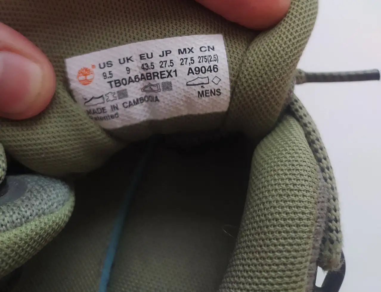 Мужские кроссовки Timberland размер 43.5 - Обувь (Одежда) в Тюмень