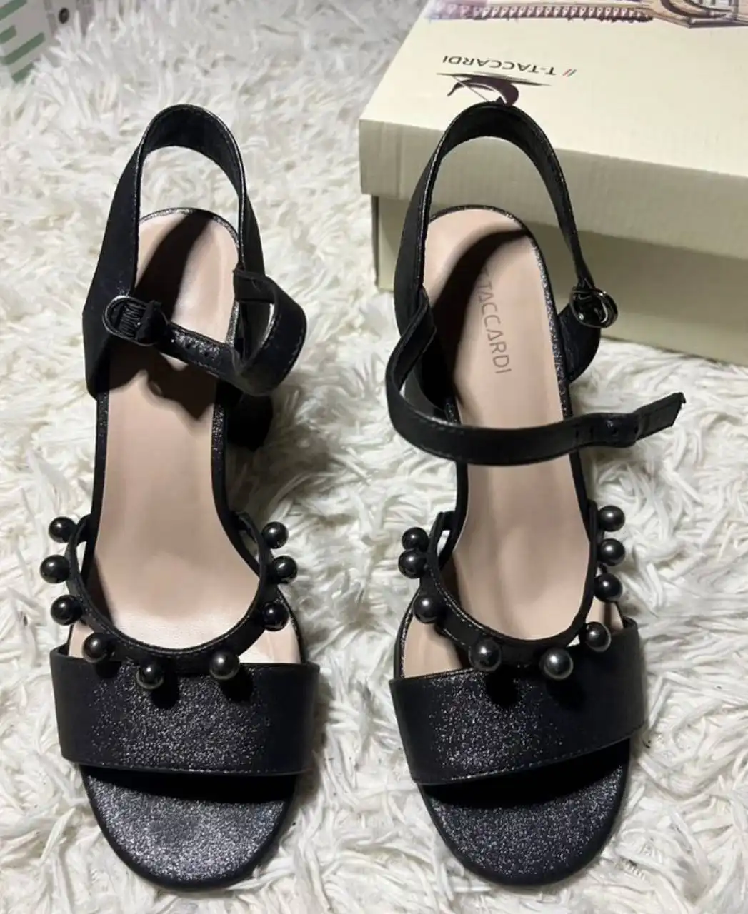 Босоножки на каблуке 9см, размер 37 - Обувь (Одежда) в Тюмень