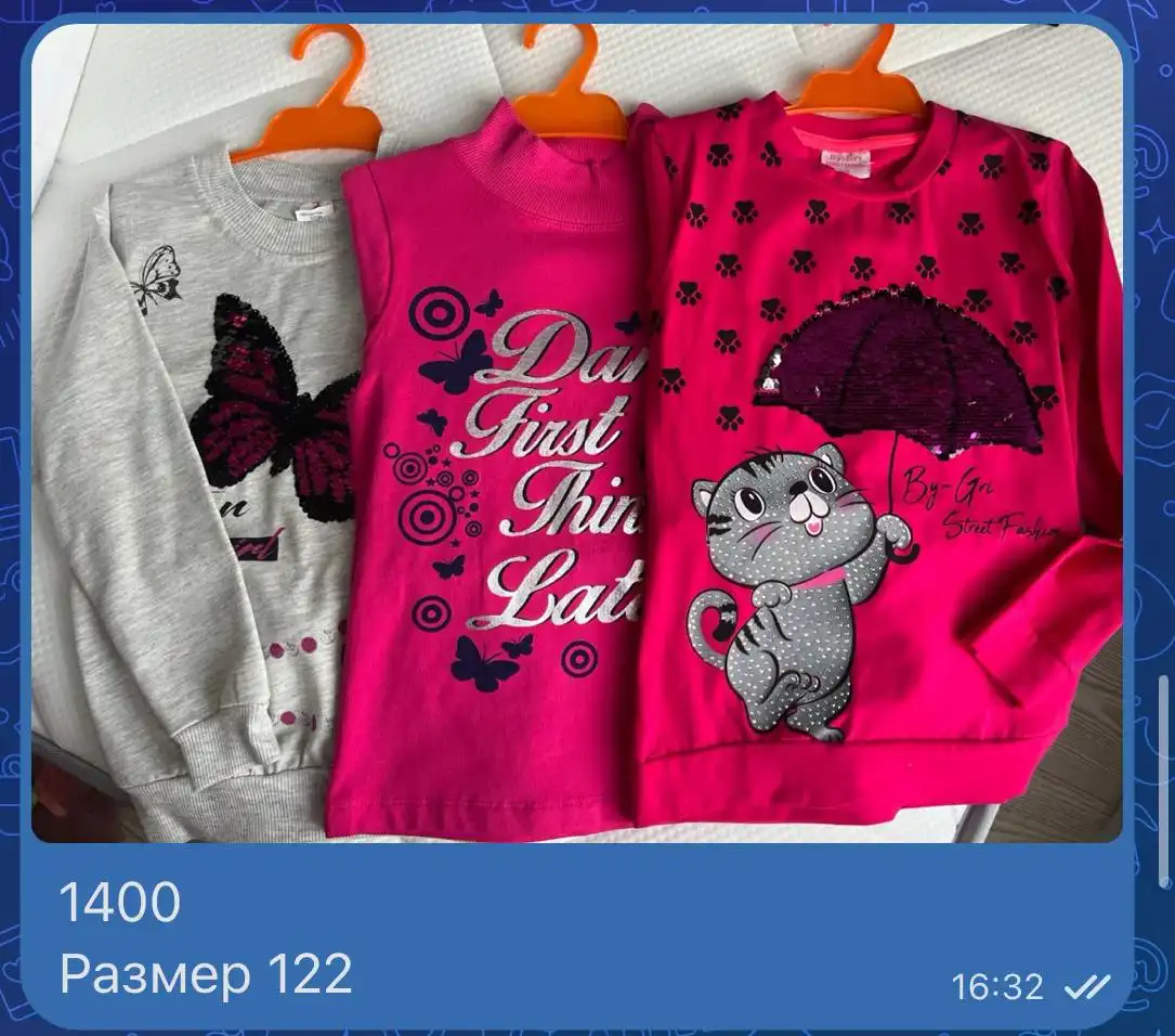 Новые детские вещи на девочку - Одежда (Товары для детей) в Тюмень