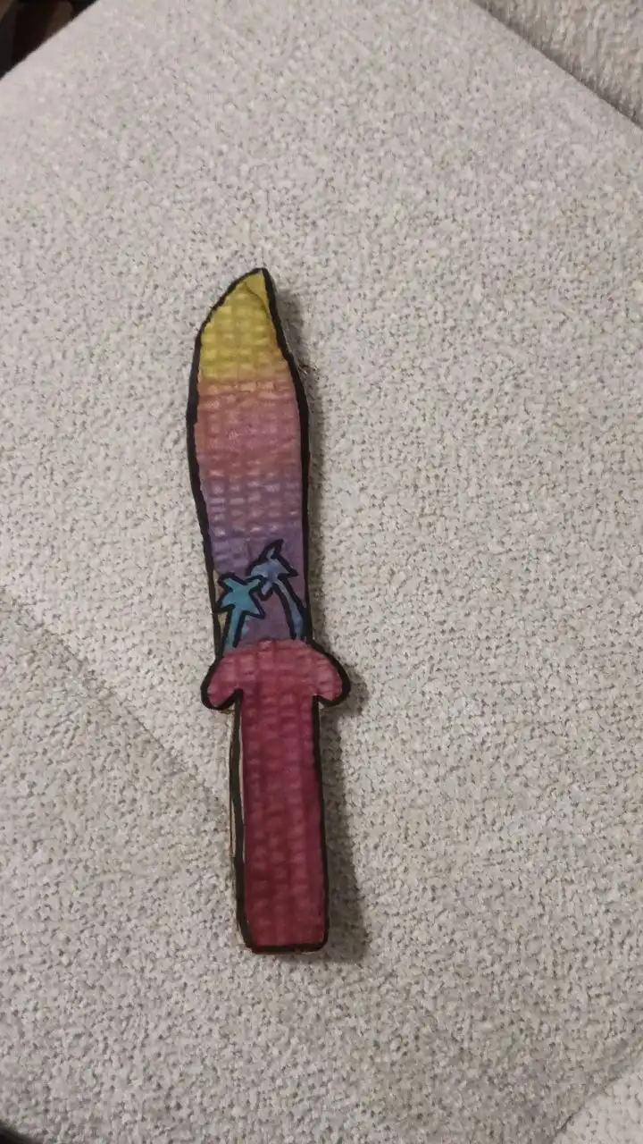 Картонный нож для игр - Игрушки (Товары для детей) в Тюмень