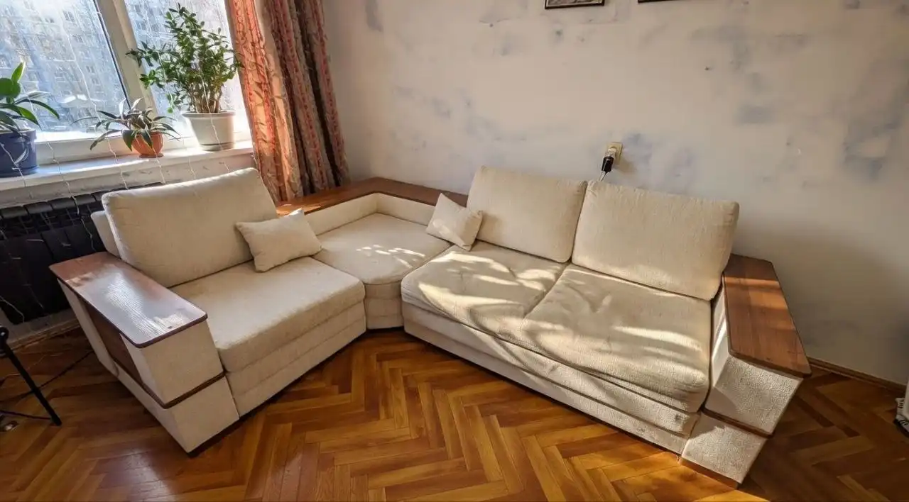 Диван угловой раскладной с креслом - Мебель (Для дома и дачи) в Тюмень