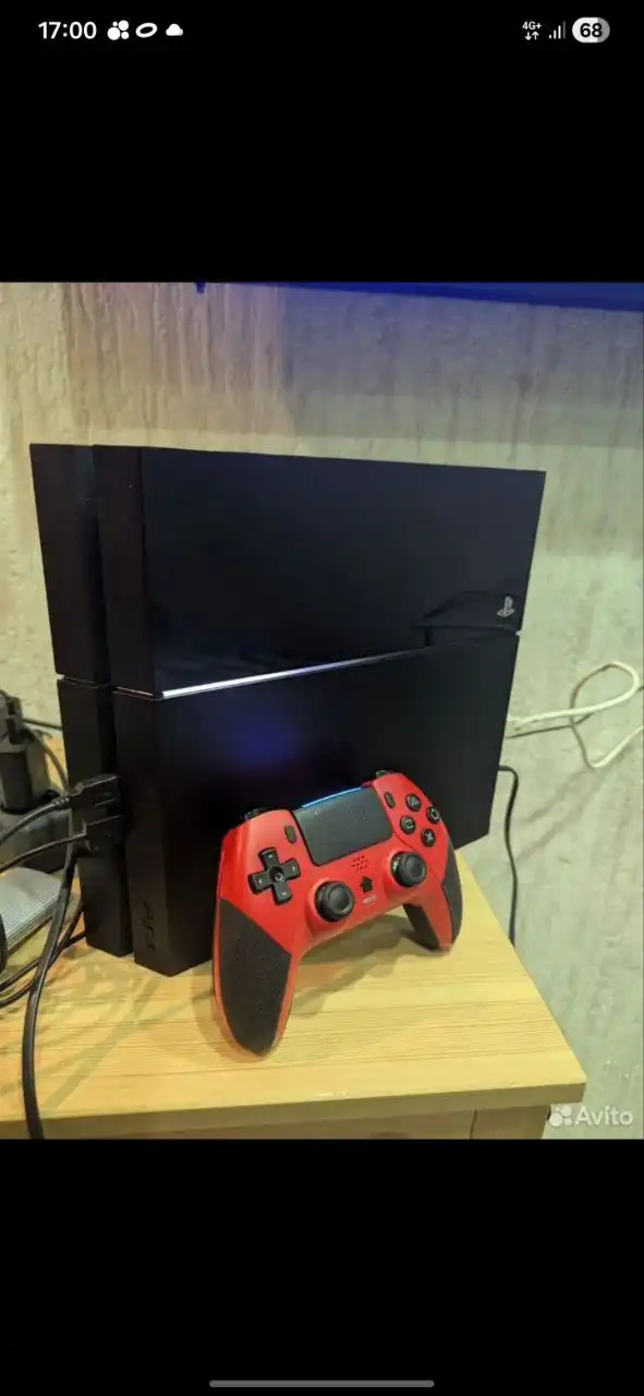Ps4 прошитая 500 гб - Игровые консоли (Электроника) в Тюмень