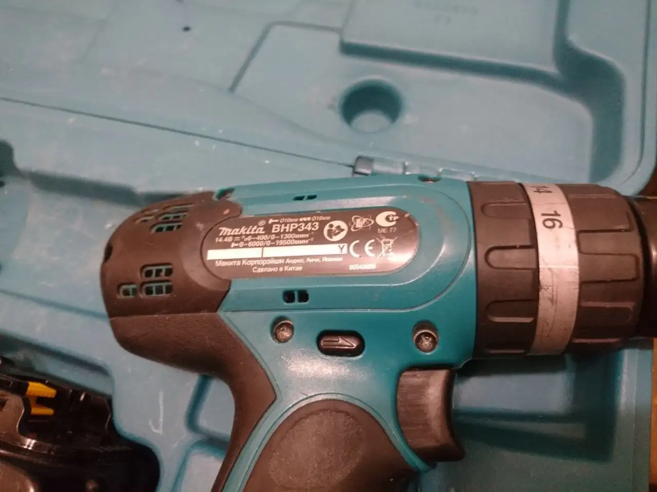 Шуруповерт Makita BHP343 в рабочем состоянии - Барахолка в Тюмень