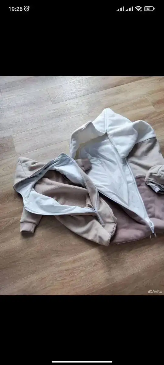 Комплект на выписку и демисезонный комбинезон 56 размера - Одежда для новорожденных (Товары для детей) в Тюмень