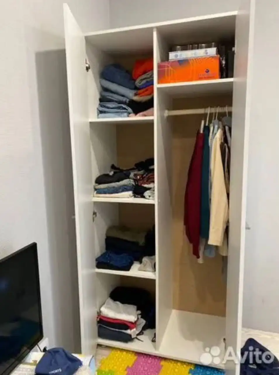 Шкаф двухстворчатый в хорошем состоянии - Мебель (Для дома и дачи) в Тюмень