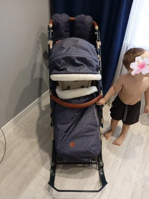 Санки-коляска детские Nika 7-8 - Детская мебель и аксессуары в Тюмень