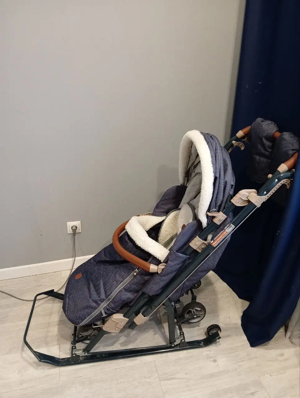 Санки-коляска детские Nika 7-8 - Санки/коляски (Товары для детей) в Тюмень