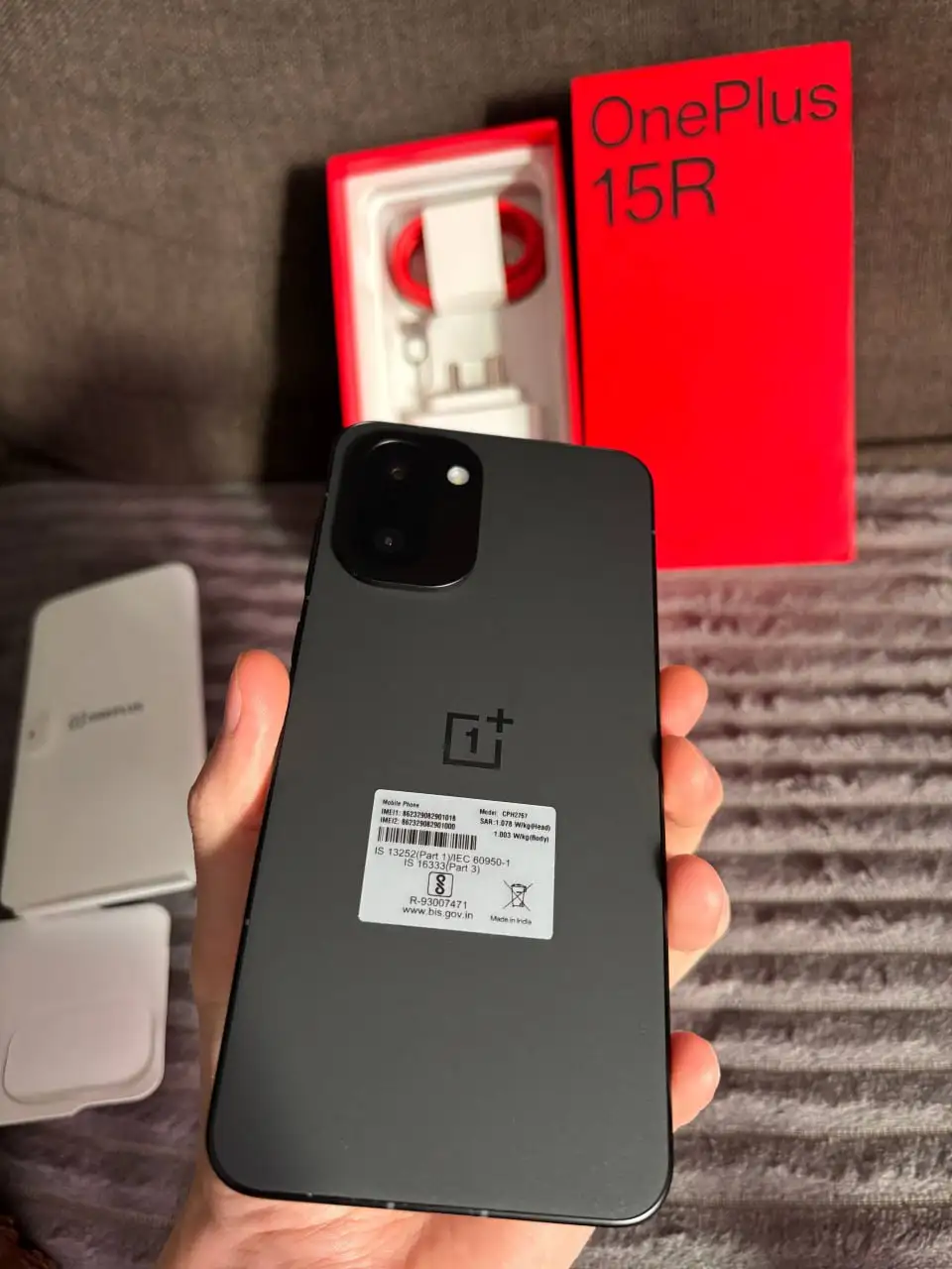 OnePlus 15R 12/256 Black - Телефоны (Электроника) в Тюмень