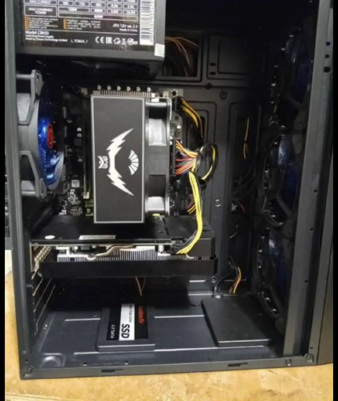 Продам компьютер с Intel Xeon e5-2670 и AMD Radeon RX 580 - Компьютеры и комплектующие (Электроника) в Тюмень