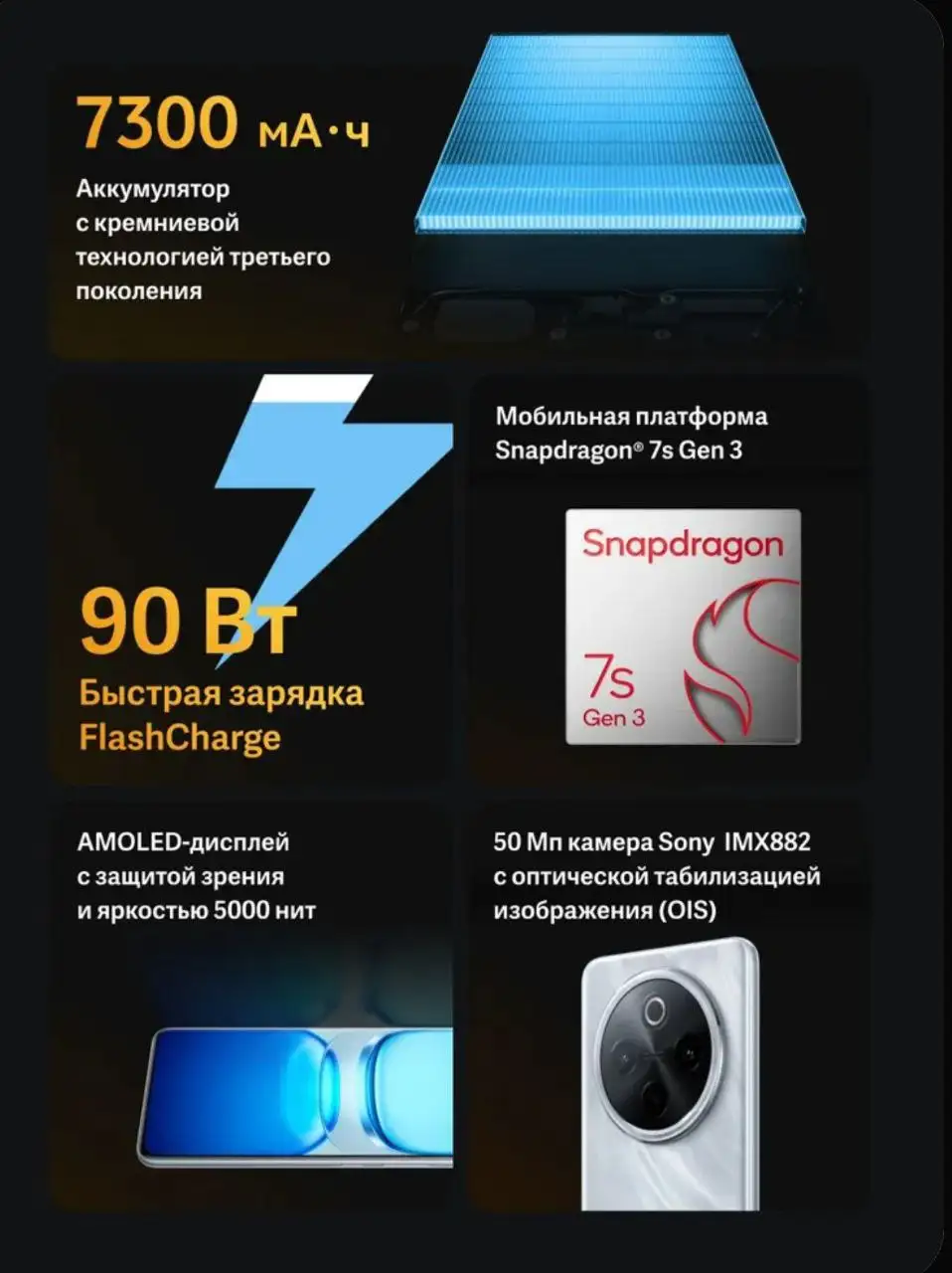 Продажа смартфона IQOO Z10 12/512GB - Смартфоны и телефоны (Электроника) в Тюмень