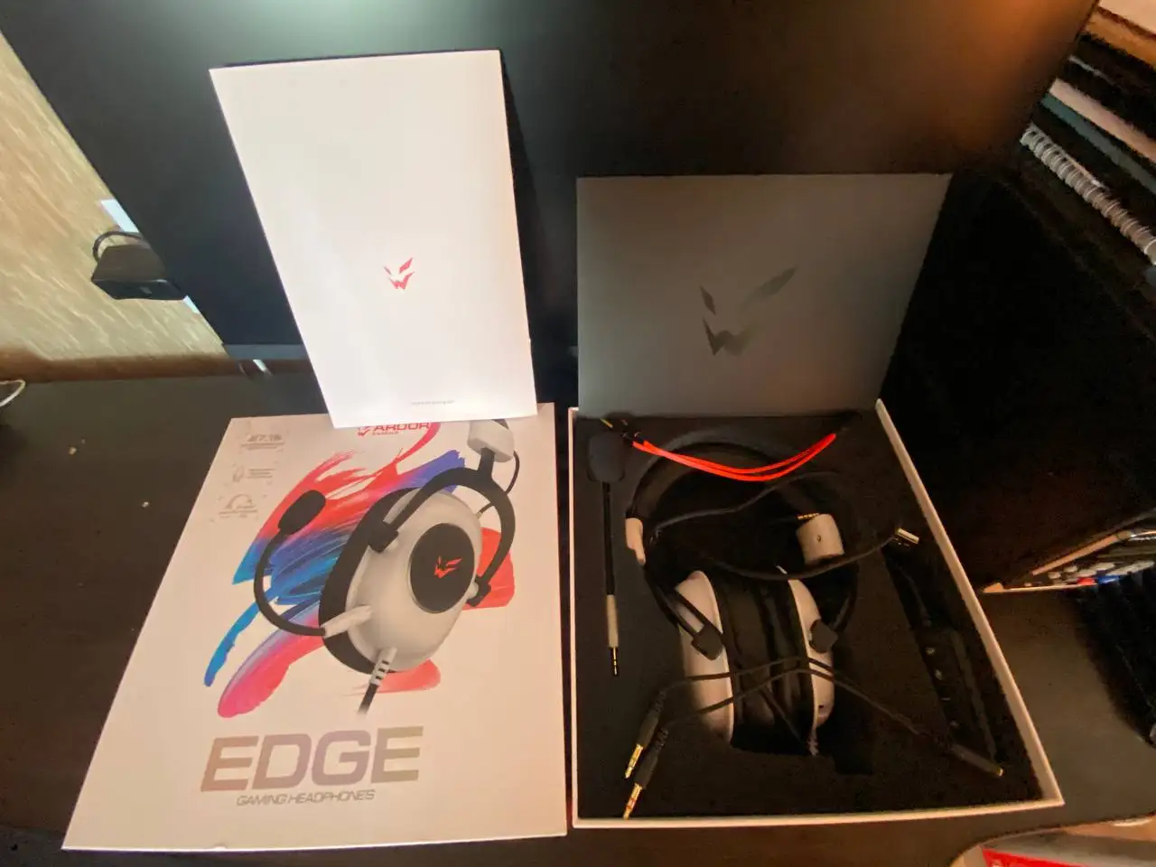 Наушники ARDOR GAMING Edge белый - Аудиотехника (Электроника) в Тюмень