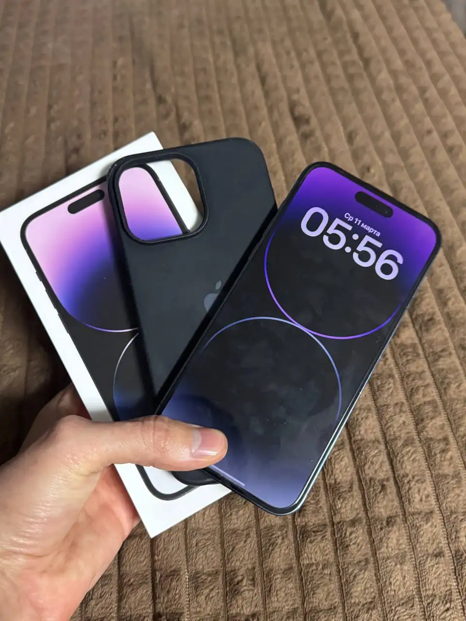 iPhone 14 Pro Max 128GB фиолетовый - Телефон (Электроника) в Тюмень