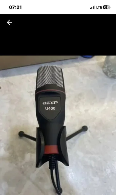 Продам микрофон для пк Dexp u400 - Наушники в Тюмень