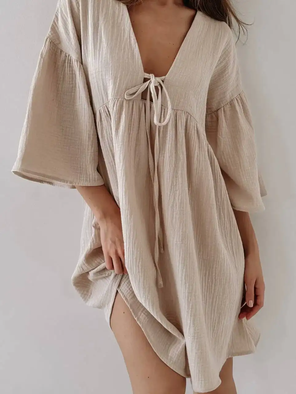 Продам муслиновое платье новое с биркой - Женская одежда (Одежда) в Тюмень