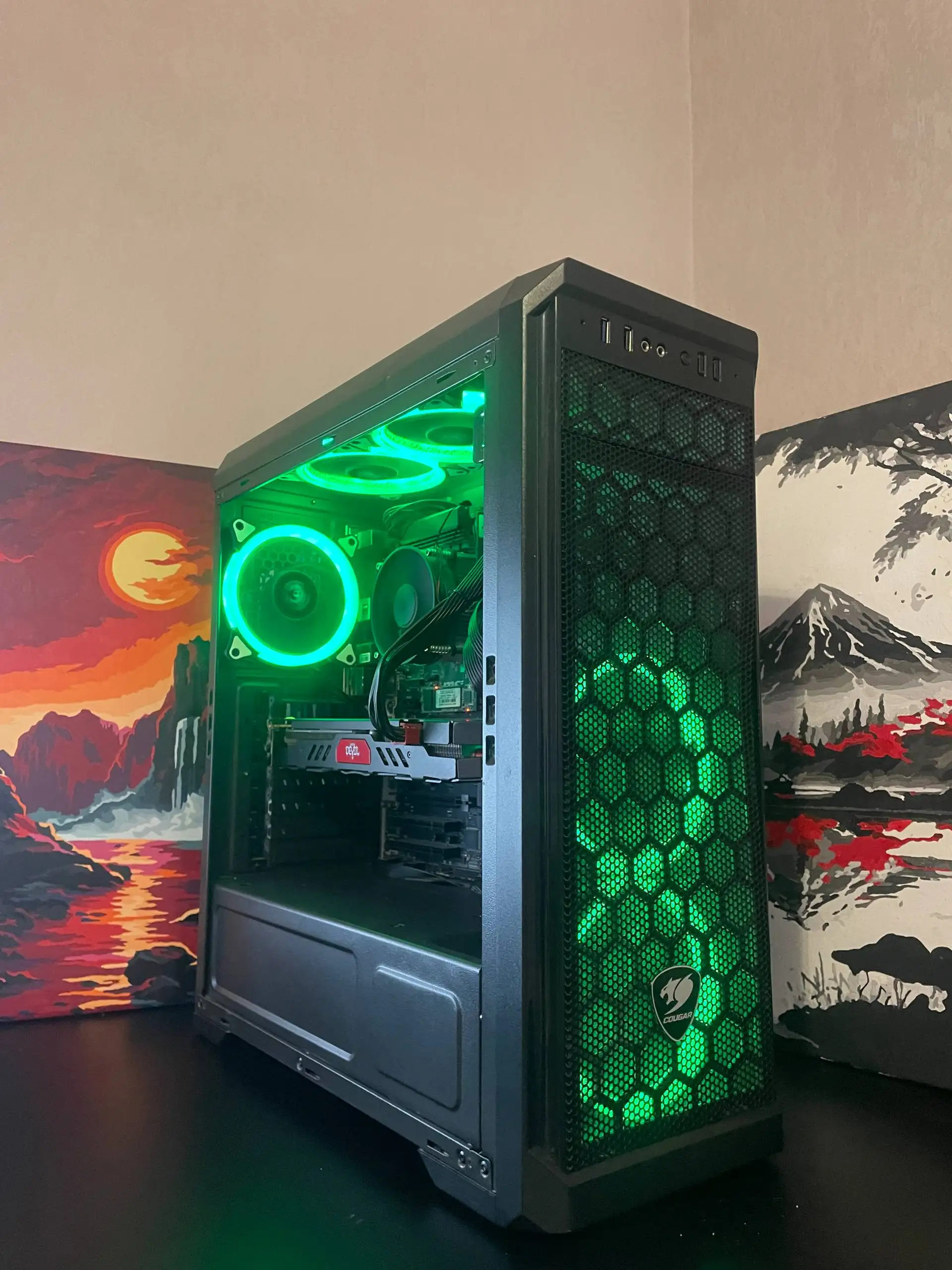 Игровой ПК с процессором I5 6500t и видеокартой Rx570 4gb - Компьютеры и комплектующие (Электроника) в Тюмень