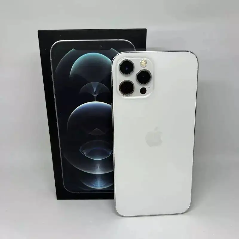 iPhone 12 Pro Max 128 gb серебро в отличном состоянии - Смартфоны (Электроника) в Тюмень